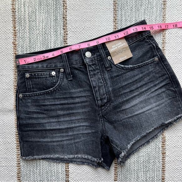 Madewell Relaxed Denim Shorts in Calverley Wash Women's Size 24 - Picture 4 of 9